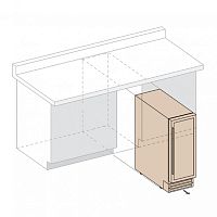Шкаф для вина Dunavox DAUF-19.58B