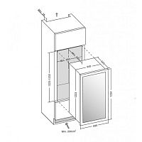 Шкаф для вина Dunavox DX-89.215BDBK