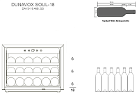 Шкаф для вина Dunavox DAVS-18.46B