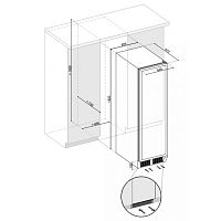 Шкаф для вина Dunavox DX-170.490TBK