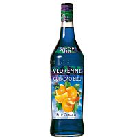 Сироп для кофе и коктейлей Vedrenne Блю Курасао 1 л