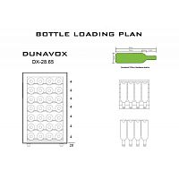 Винный шкаф Dunavox DX-28.65C
