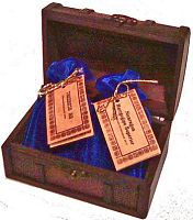 Кофе в подарочной упаковке KO-FE Кофе в сундучке набор (2/100гр.)