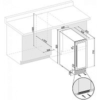 Винный шкаф Dunavox DAU-17.57DW