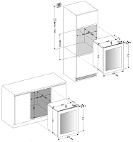 Шкаф для вина Dunavox DAVG-32.80DB.TO