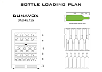 Шкаф для вина Dunavox DAUF-45.125DSS.TO
