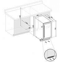 Винный шкаф Dunavox DAU-32.81 DB